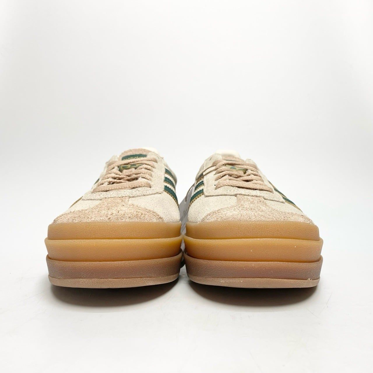  ADIDAS GAZELLE BOLD CREAM COLLEGIATE GREEN (WMNS) ID7056 