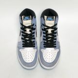  NIKE AIR JORDAN 1 RETRO HIGH OG UNIVERSITY BLUE 555088-134 