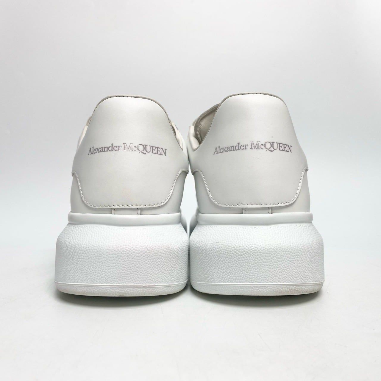  ALEXANDER MCQUEEN CONTRAST STITCH WEDGE SOLE 