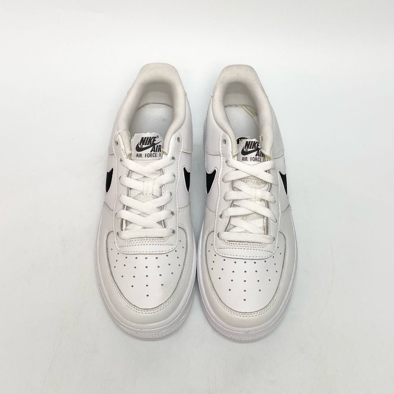  NIKE AIR FORCE 1 LOW 07 WHITE BLACK (GS) DB2616-100 