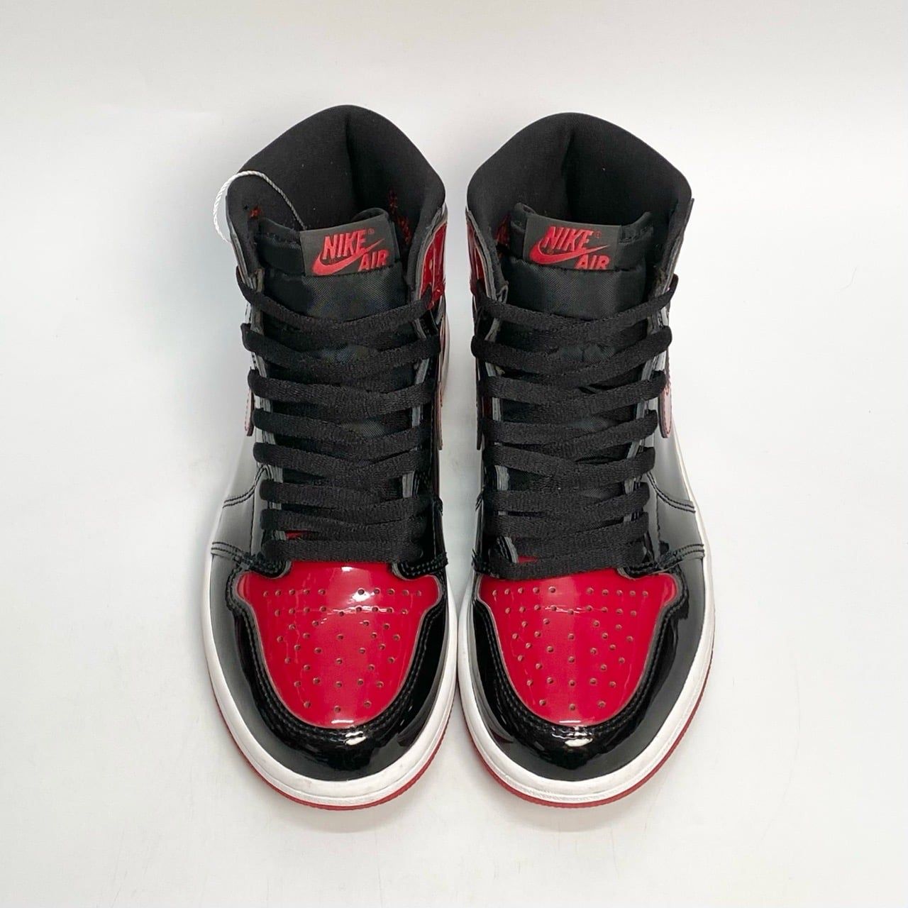  NIKE AIR JORDAN 1 RETRO HIGH OG PATENT BRED 555088-063 