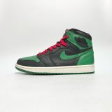  NIKE AIR JORDAN 1 RETRO HIGH PINE GREEN BLACK 2.0 555088-030 
