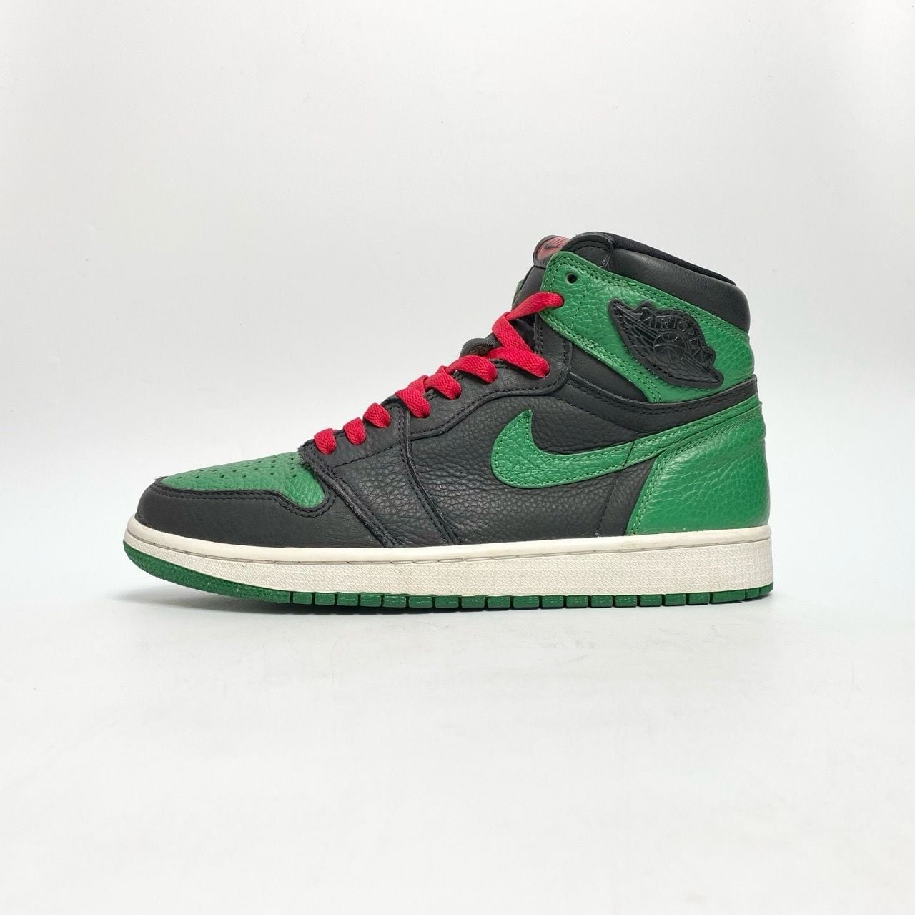  NIKE AIR JORDAN 1 RETRO HIGH PINE GREEN BLACK 2.0 555088-030 
