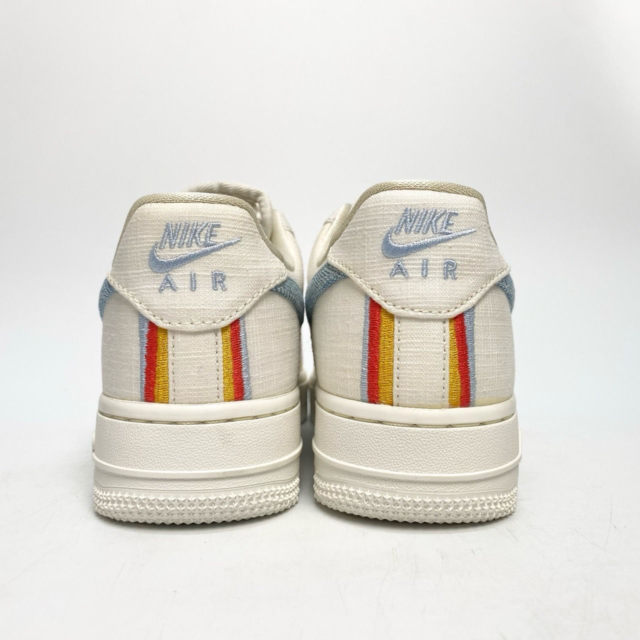  NIKE AIR FORCE 1 LOW SAIL DENIM SWOOSH CREAM DJ4655-133 