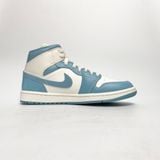  NIKE AIR JORDAN 1 MID UNIVERSITY BLUE BQ6472-141 