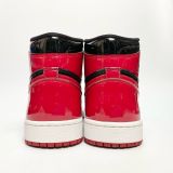  NIKE AIR JORDAN 1 RETRO HIGH OG PATENT BRED 555088-063 