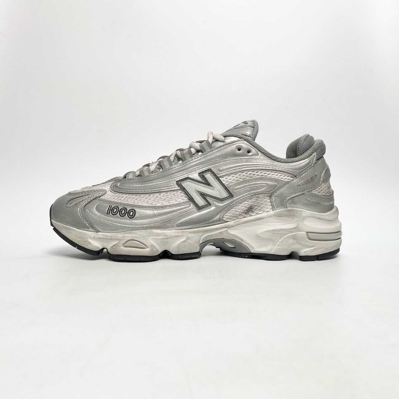  NEW BALANCE 1000 SILVER DISTRESSED M1000G 