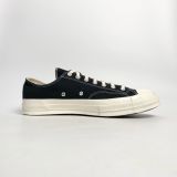  CONVERSE CHUCK TAYLOR ALL STAR 70 OX COMME DES GARCONS PLAY BLACK A08796C 