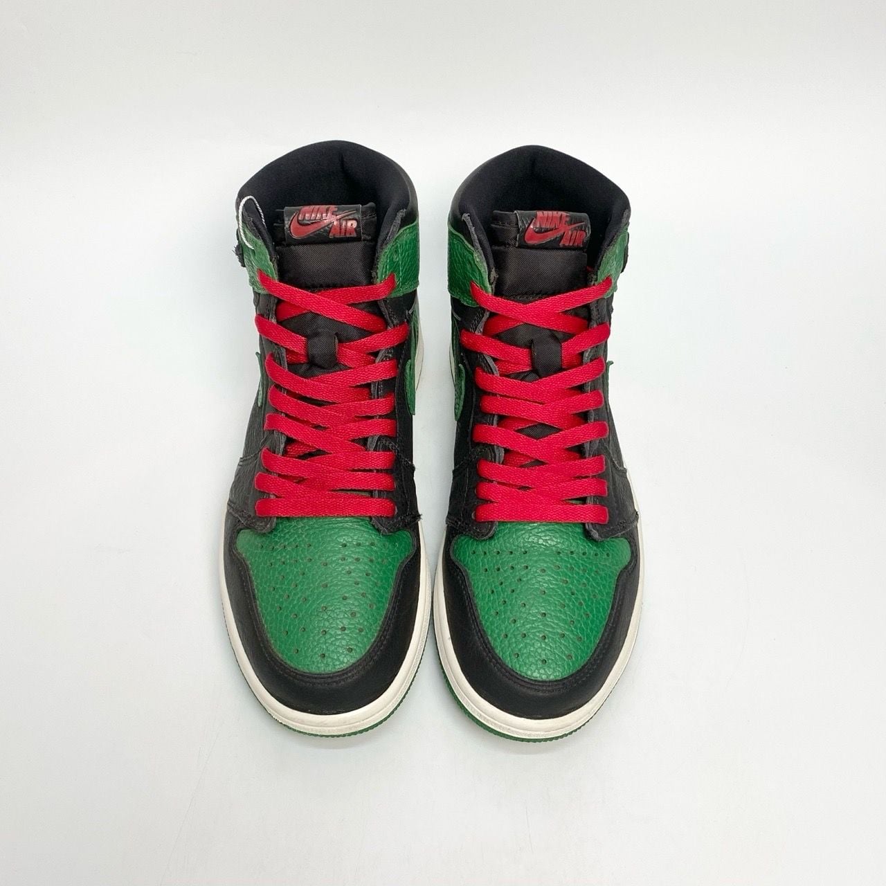  NIKE AIR JORDAN 1 RETRO HIGH PINE GREEN BLACK 2.0 555088-030 