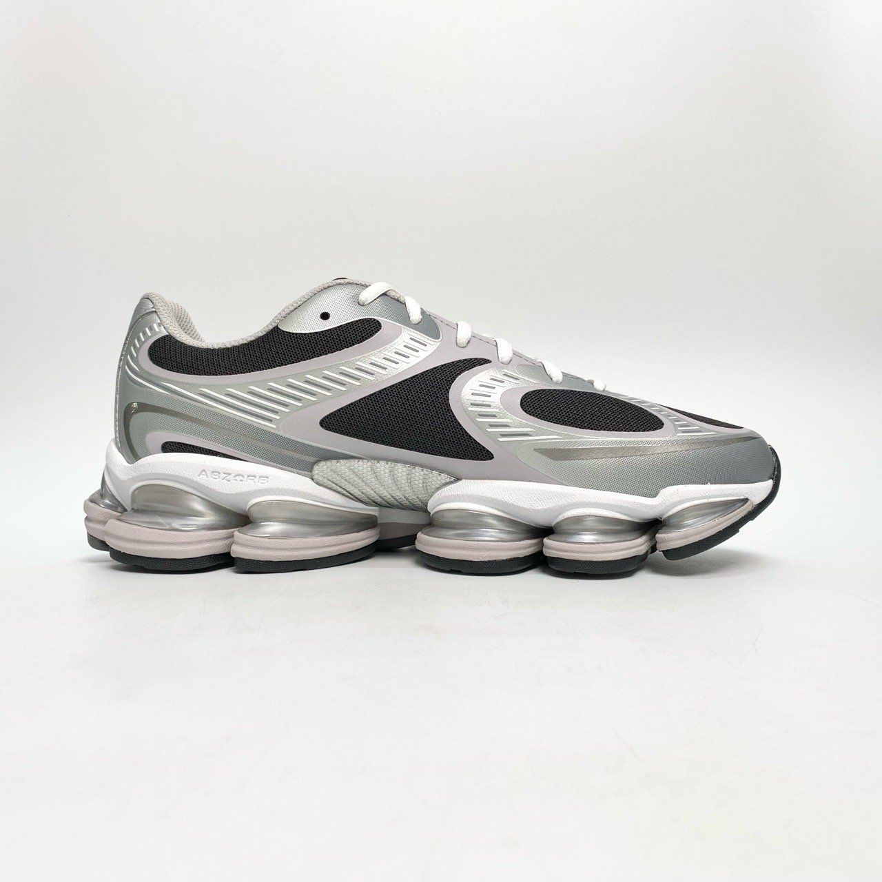  NEW BALANCE ABZORB 2000 SILVER METALLIC-FADED BLACK U20003OZ 