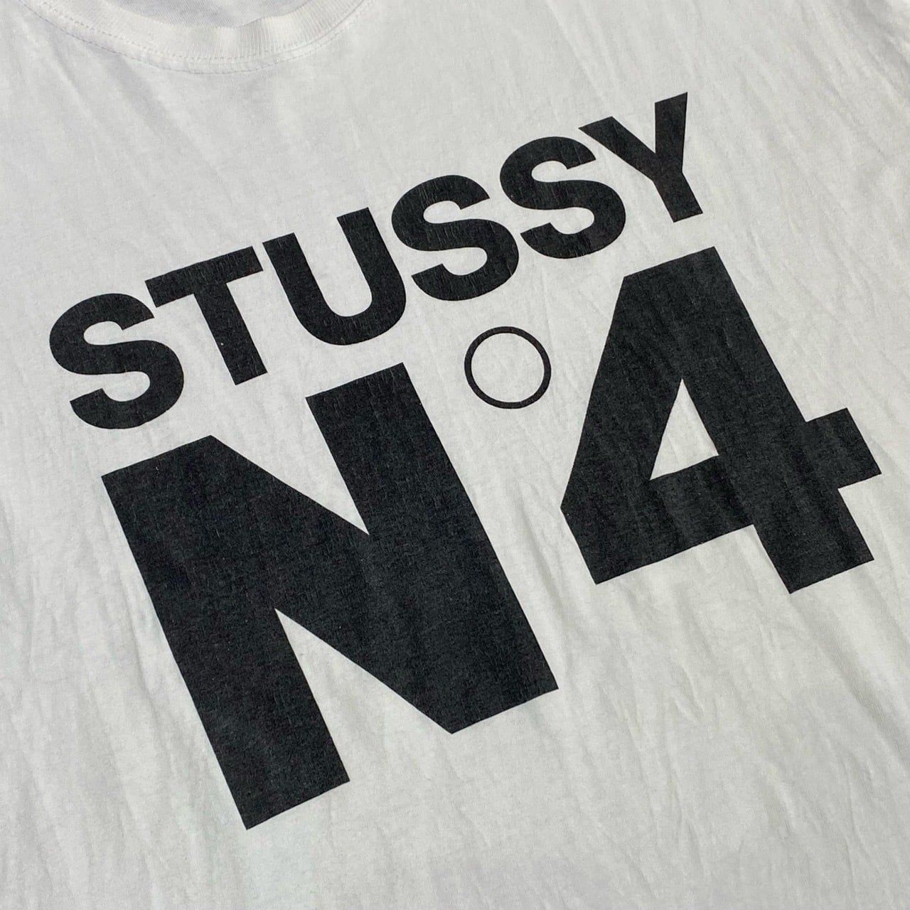  STUSSY NO.4 WHITE 