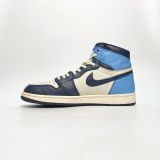  NIKE AIR JORDAN 1 RETRO HIGH OG OBSIDIAN 555088-140 