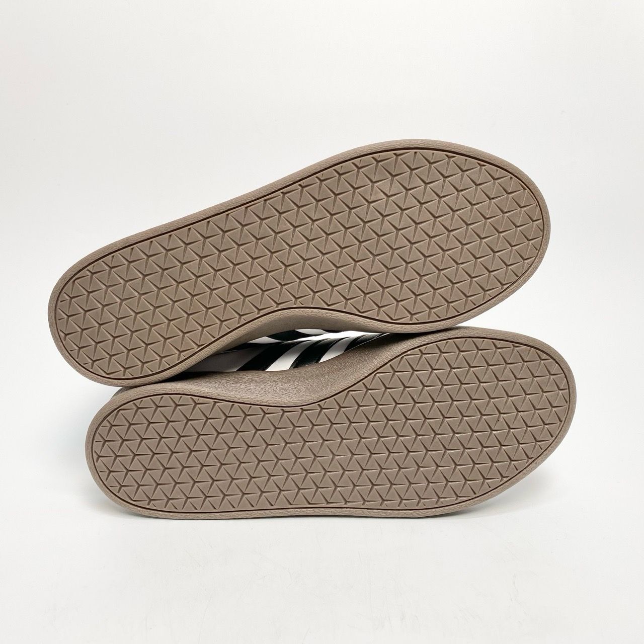  ADIDAS VL COURT BASE WHITE BLACK TAN ID3714 