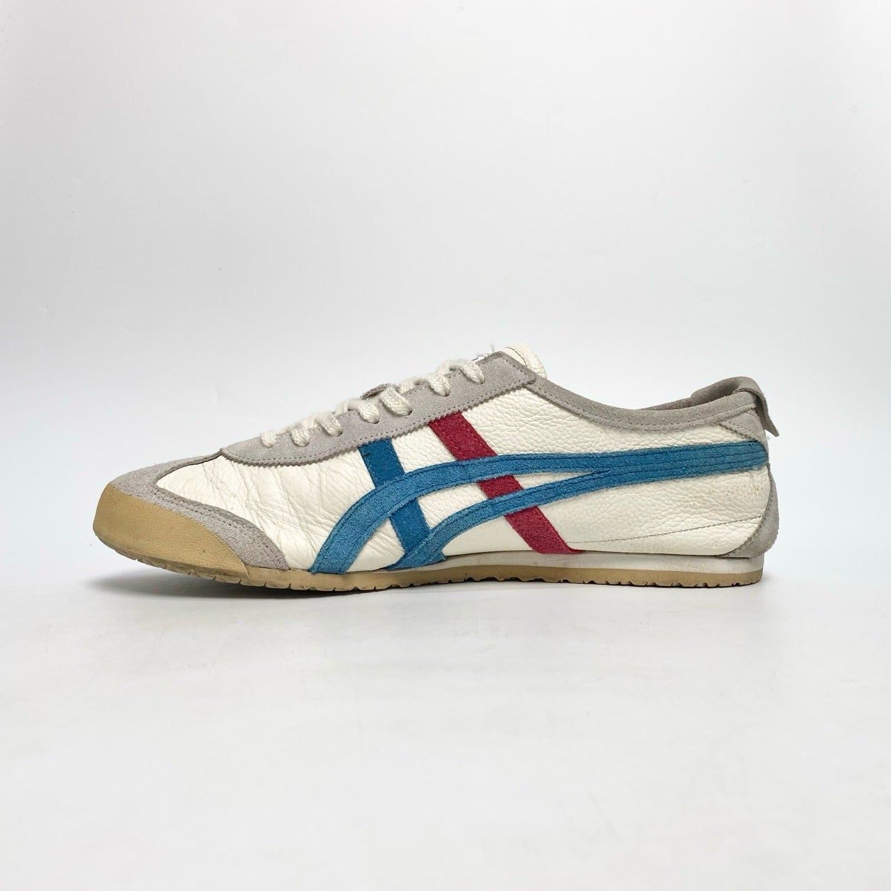  ONITSUKA TIGER MEXICO 66 WHITE BLUE RED 1183B391-100 