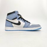  NIKE AIR JORDAN 1 RETRO HIGH OG UNIVERSITY BLUE 555088-134 
