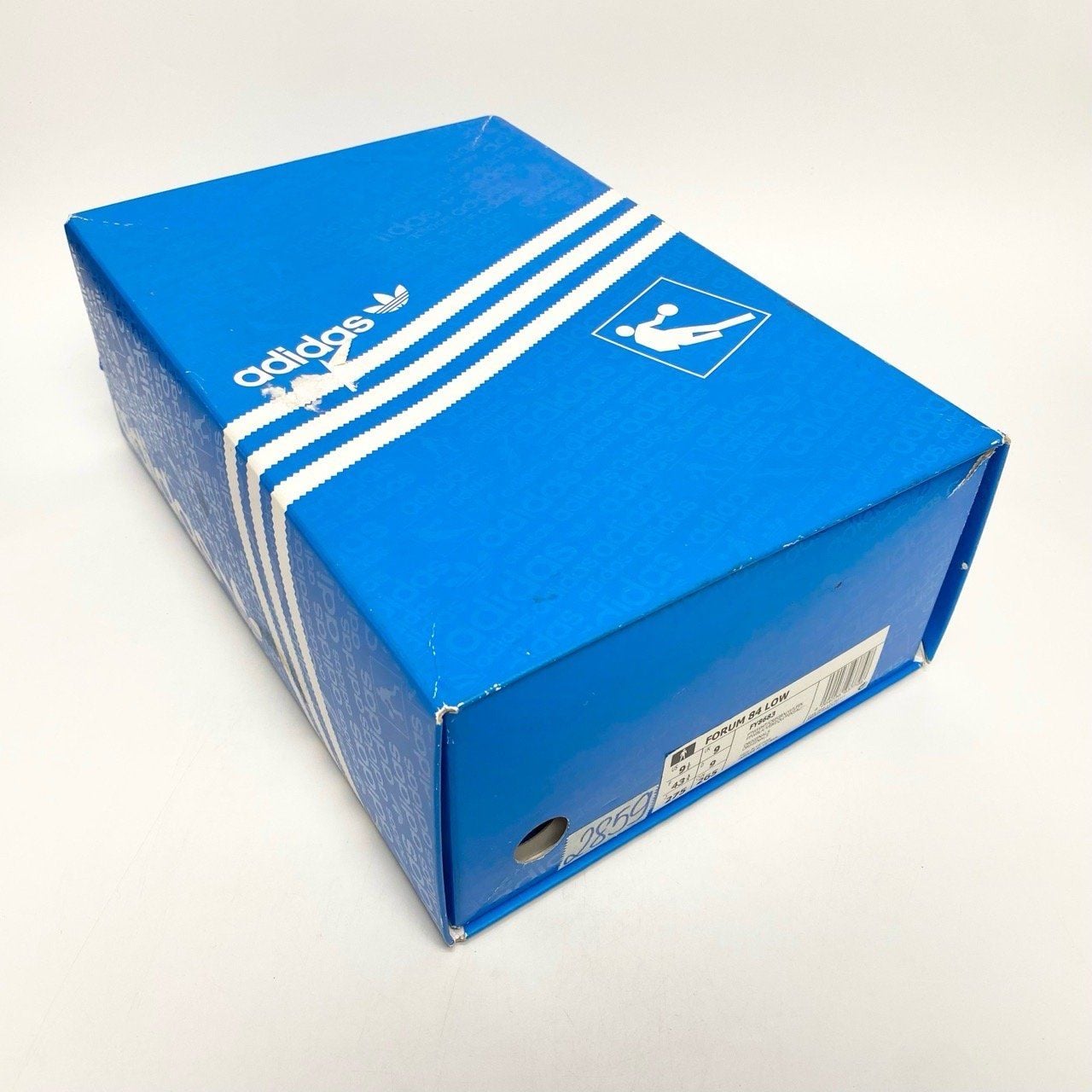  ADIDAS FORUM 84 LOW WHITE CREW GREEN FY8683 