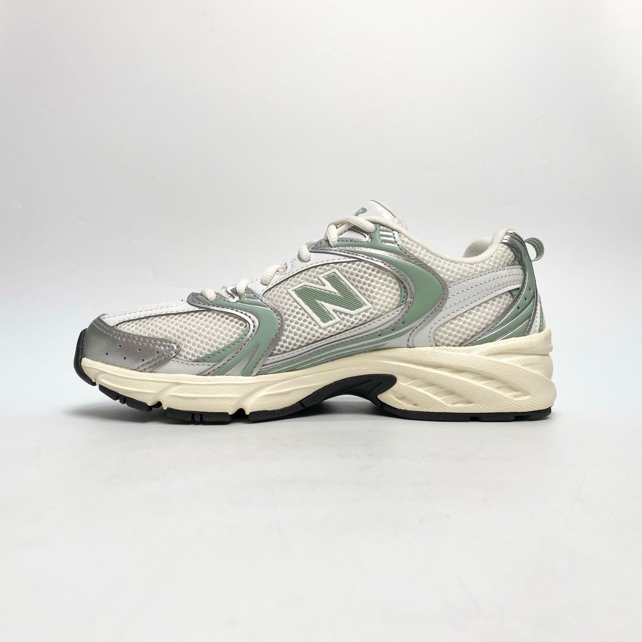  NEW BALANCE 530 SILVER METALLIC MOSAIC GREEN U530SEB 
