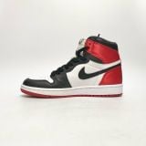  NIKE AIR JORDAN 1 RETRO HIGH SATIN BLACK TOE CD0461-016 