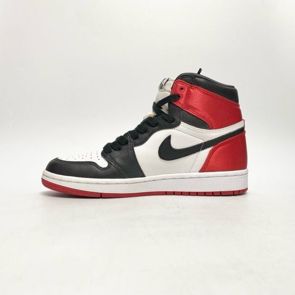  NIKE AIR JORDAN 1 RETRO HIGH SATIN BLACK TOE CD0461-016 