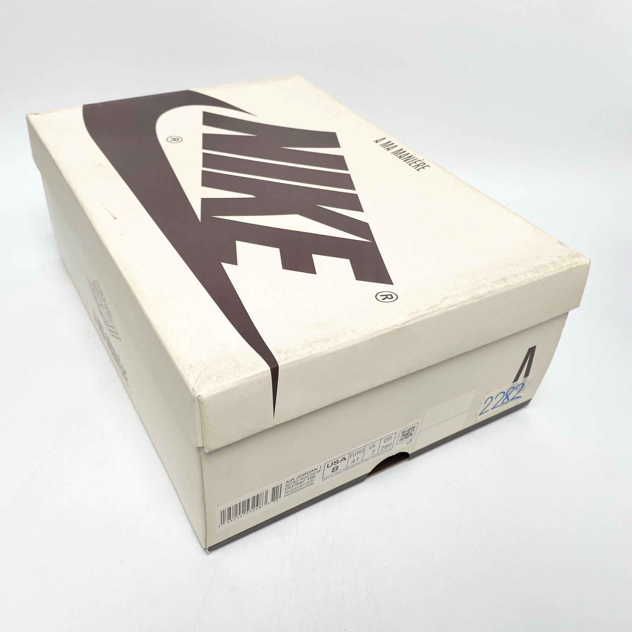  NIKE A MA MANIÉRE X AIR JORDAN 1 HIGH OG AIRNESS DO7097 100 