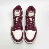  NIKE AIR JORDAN 1 RETRO HIGH OG BORDEAUX 555088-611 