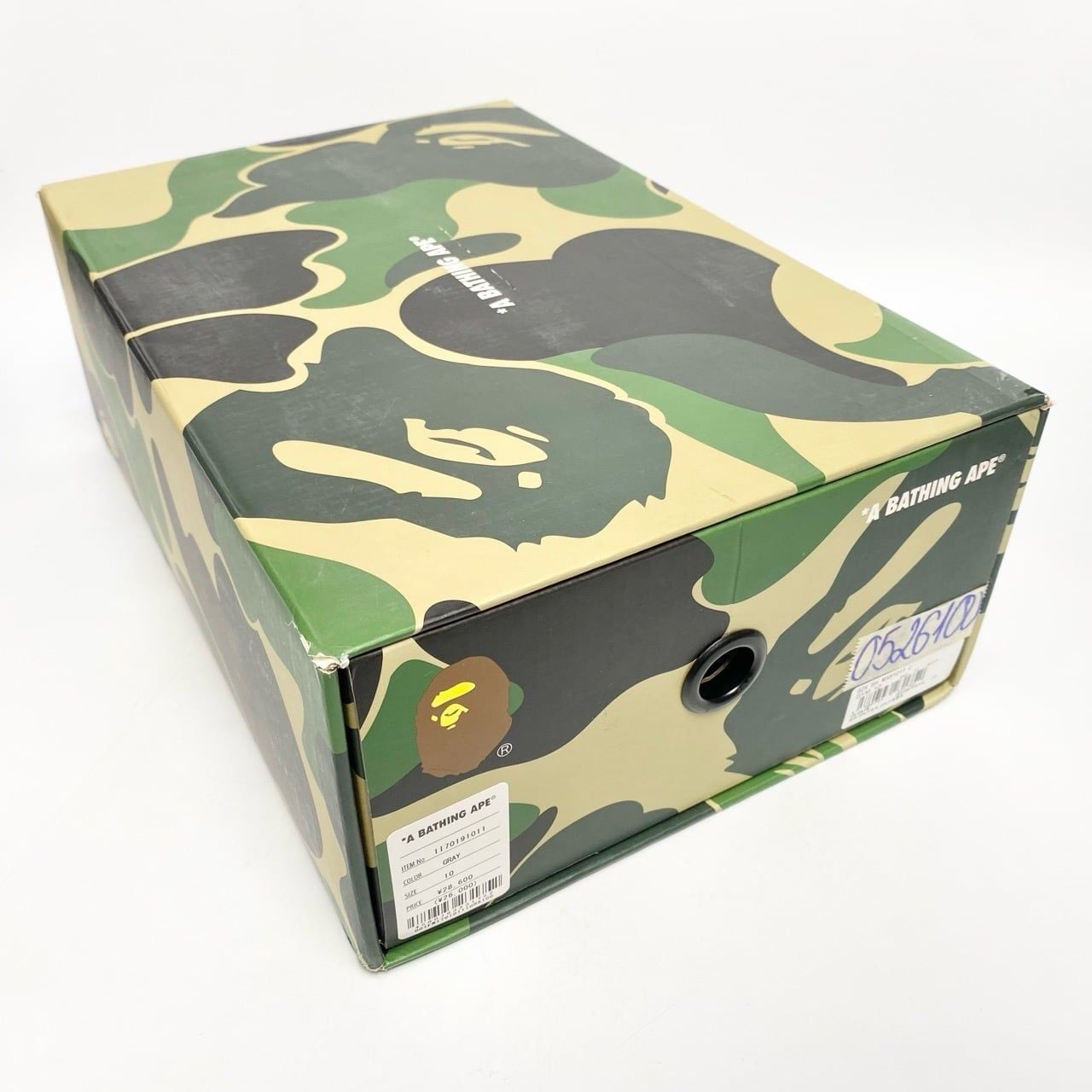  A BATHING APE BAPE SK8 STA #2 GREY OZX SH MX91011 J 