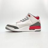  NIKE AIR JORDAN 3 RETRO FIRE RED 2022 DN3707-160 