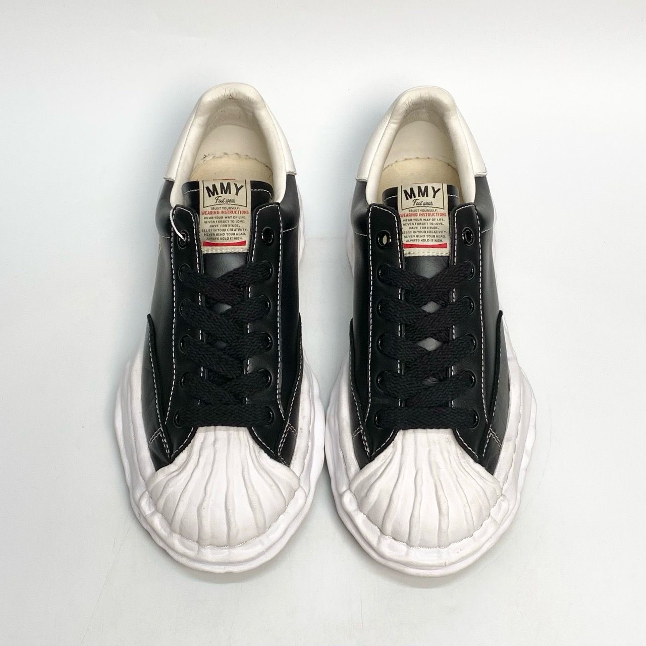  MAISON MIHARA YASUHIRO TRAINERS BLAKEY LOW BLACK A06FW702 
