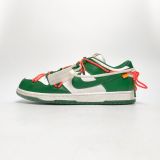  NIKE OFF WHITE X DUNK LOW PINE GREEN CT0856-100 