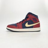  NIKE AIR JORDAN 1 MID TEAM RED IO7449-600 