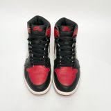  NIKE AIR JORDAN 1 RETRO HIGH BRED TOE 555088-610 