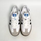 ADIDAS SAMBA OG WHITE BLACK GUM B75806 