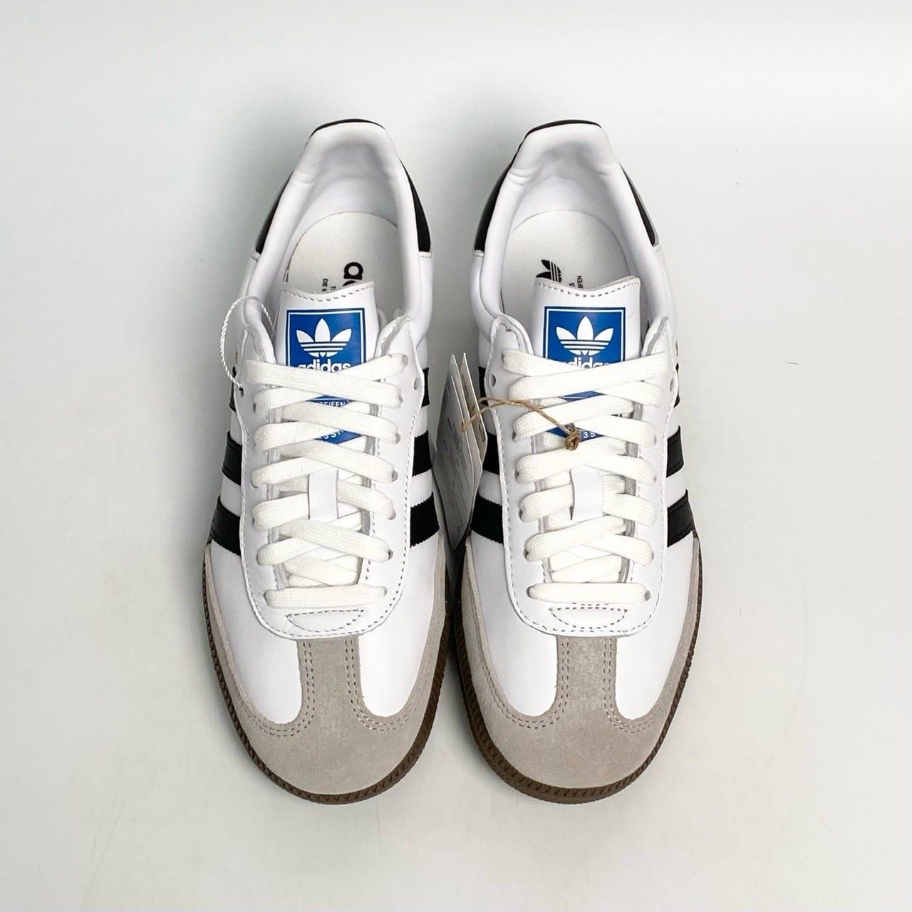  ADIDAS SAMBA OG WHITE BLACK GUM B75806 