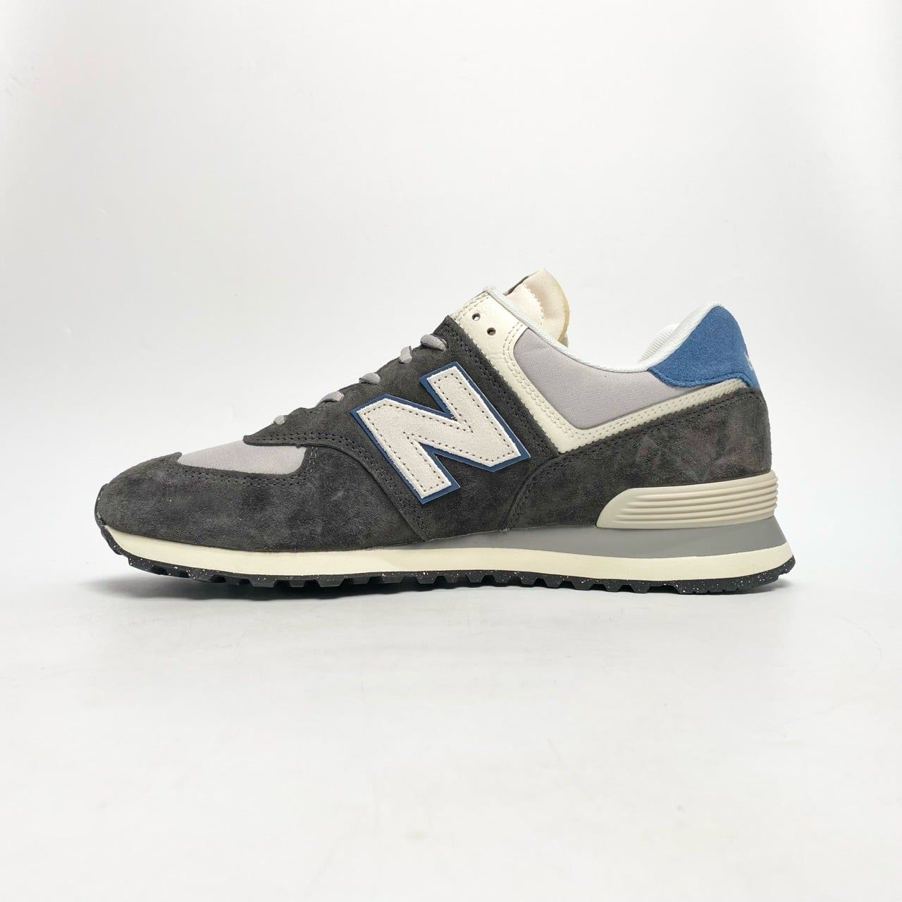  NEW BALANCE 574 BLACK CEMENT RAIN CLOUD ROYAL U574NVE 