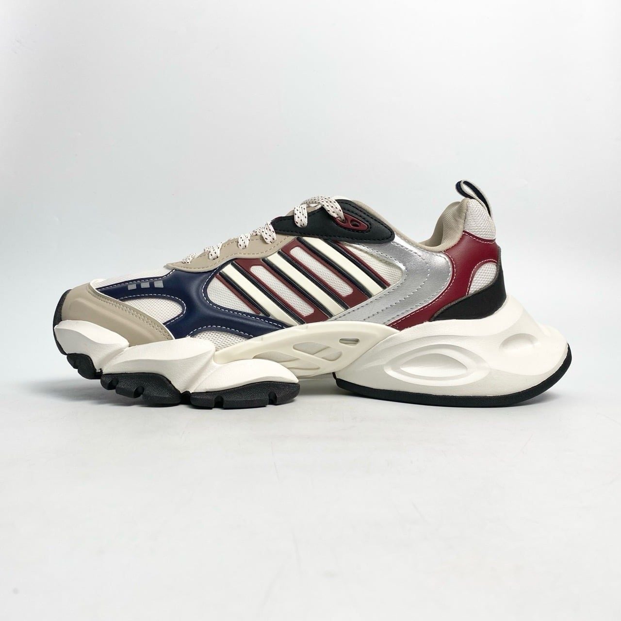  GIÀY ADIDAS XLG RUNNER BEIGE NAVY RED IH0432 