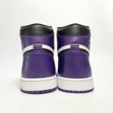  NIKE AIR JORDAN 1 RETRO HIGH OG COURT PURPLE 2.0 555088-500 