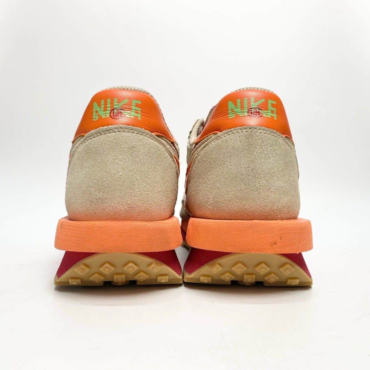  NIKE SACAI X CLOT X LDWAFFLE NET ORANGE BLAZE DH1347-100 