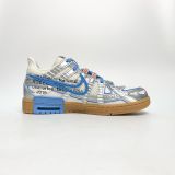  OFF-WHITE X NIKE AIR RUBBER DUNK UNIVERSITY BLUE CU6015-100 