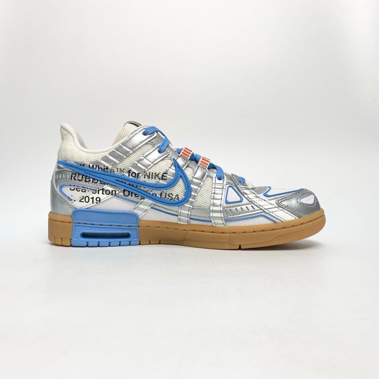  OFF-WHITE X NIKE AIR RUBBER DUNK UNIVERSITY BLUE CU6015-100 