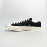 CONVERSE CHUCK TAYLOR ALL STAR 70 OX COMME DES GARCONS PLAY BLACK A08796C 