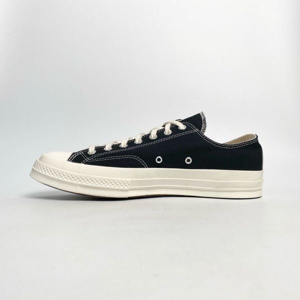  CONVERSE CHUCK TAYLOR ALL STAR 70 OX COMME DES GARCONS PLAY BLACK A08796C 