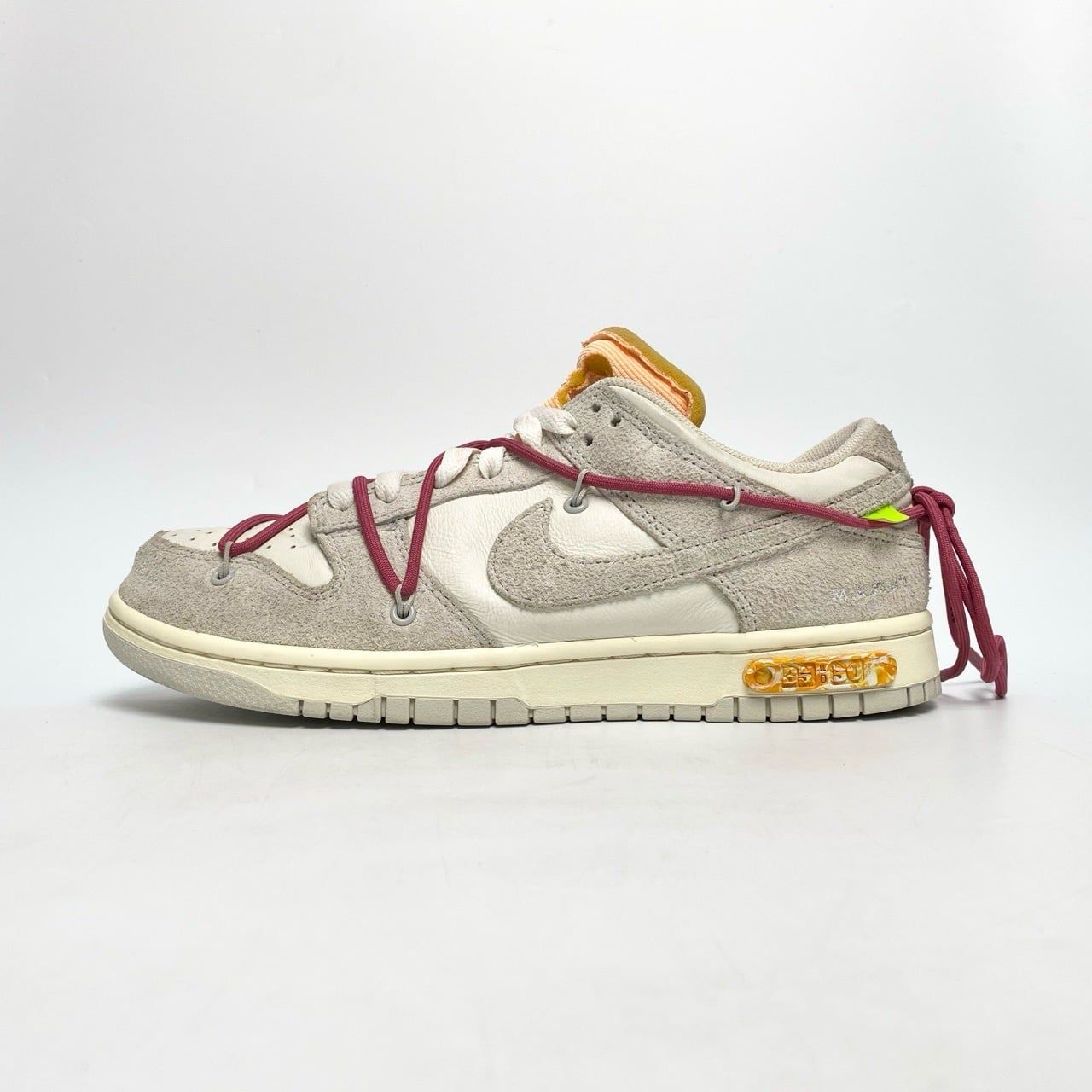  NIKE OFF-WHITE X DUNK LOW LOT 35 OF 50 DJ0950-114 