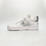 NIKE WMNS DUNK LOW DISRUPT WHITE METALLIC SILVER DJ6226-100 