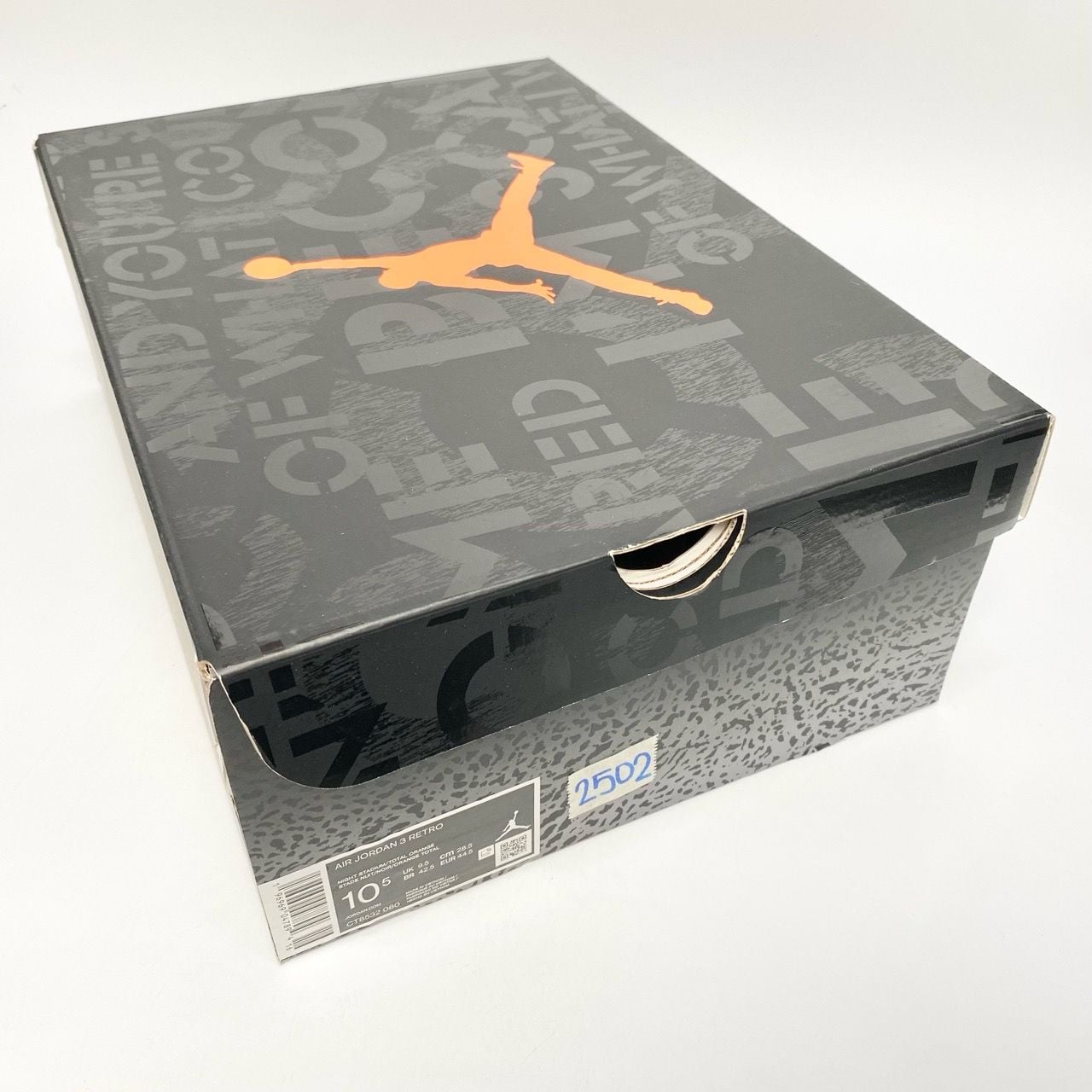  NIKE AIR JORDAN 3 RETRO 'FEAR' 2023 CT8532 080 