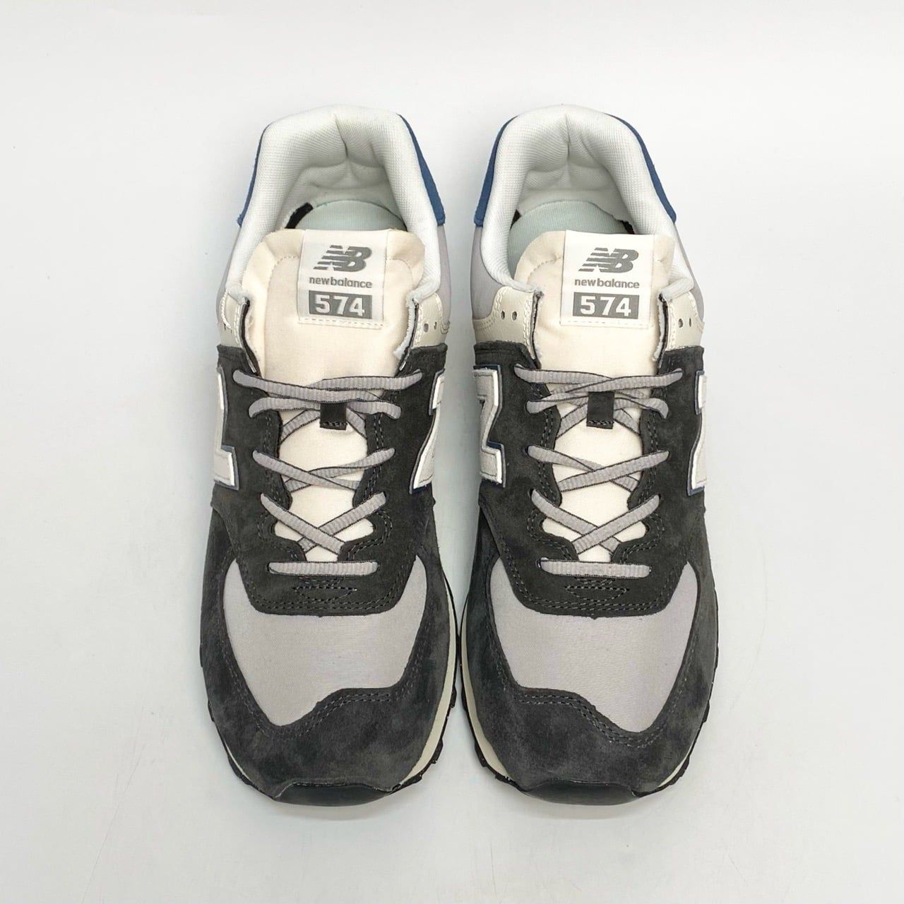  NEW BALANCE 574 BLACK CEMENT RAIN CLOUD ROYAL U574NVE 