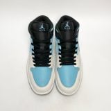  NIKE AIR JORDAN 1 MID BLUE CHILL SMOKE GREY IM6567-121 