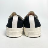  CONVERSE CHUCK TAYLOR ALL STAR 70 OX COMME DES GARCONS PLAY BLACK A08796C 