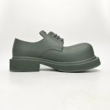  BALENCIAGA TRAINERS WORN-OUT DARK GREEN 717805W0FOI1025 