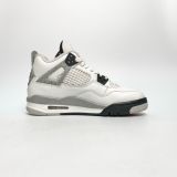  NIKE AIR JORDAN 4 RETRO 2025 GS WHITE CEMENT IB4171-100 