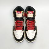  NIKE AIR JORDAN 1 HIGH X UNION X FRAGMENT BLACK VARSITY RED IO7847-002 